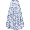Blue White Floral