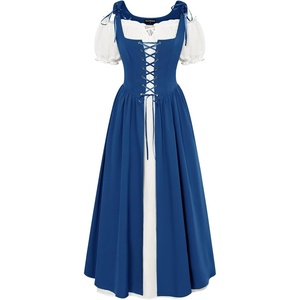 image:imageScarlet Darkness Renaissance Costume Women Halloween Medieval Pirate DressRoyal Blue