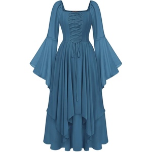image:imageScarlet Darkness Renaissance Costume Women Ren Faire Dress Fairy DressesDeep Peacock Blue