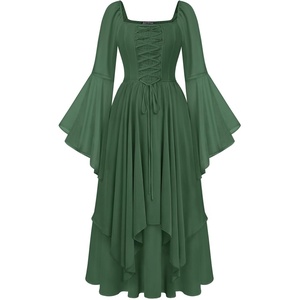 image:imageScarlet Darkness Renaissance Costume Women Ren Faire Dress Fairy DressesEden Green