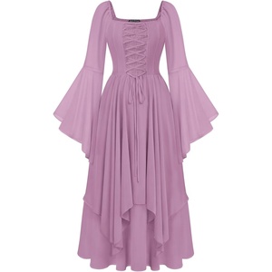 image:imageScarlet Darkness Renaissance Costume Women Ren Faire Dress Fairy DressesLight Lilac Purple