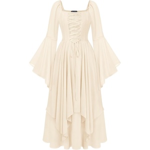 image:imageScarlet Darkness Renaissance Costume Women Ren Faire Dress Fairy DressesOyster White